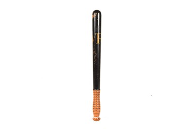 Lot 99 - A Victorian Police Constable painted wooden truncheon by Parker