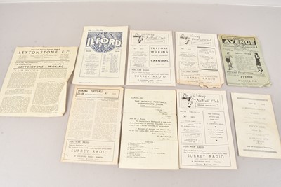 Lot 119 - Woking FC