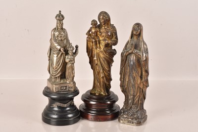 Lot 193 - A French figure of the Praying Virgin Mary