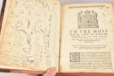 Lot 221 - The Holy Bible