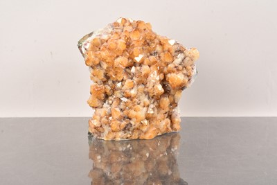 Lot 242 - A Citrine Quartz Mineral on Matrix