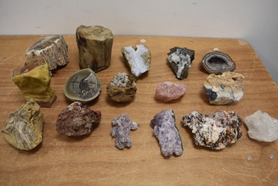 Lot 283 - A selection of various Minerals