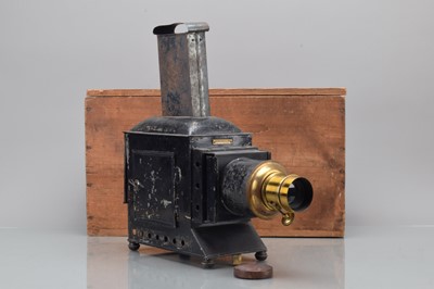 Lot 30 - A J Lancaster & Son Tin Magic Lantern