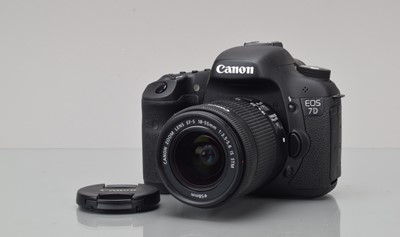 Lot 72 - A Canon EOS 7D DSLR Camera