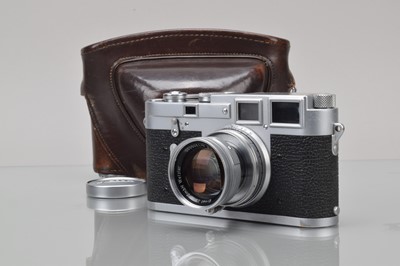 Lot 446 - A Leitz Wetzlar Leica M3 Rangefinder Camera