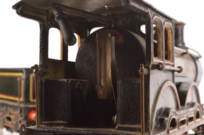 Lot 714 - Carette Gauge 1 4-4-0 Loco & Tender LNWR lined black 'Claud Hamilton' style