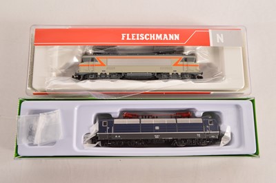 Lot 56 - Arnold and Fleischmann N Gauge German and French Electric Locomotives (2)