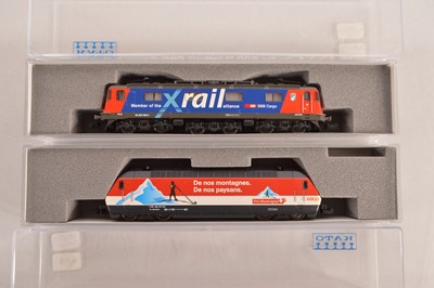 Lot 60 - Kato N Gauge Swiss Electric Locomotives (2)
