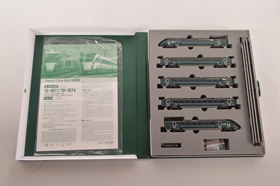 Lot 64 - Kato N Gauge Hitachi Class 800/0 GWR 5 Car Set