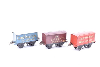 Lot 107 - Hornby 0 Gauge Private Owners Vans