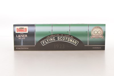Lot 208 - Hornby (China) R30206  Hornby-Dublo Special Edition LNER green 1472 'Flying Scotsman' Locomotive and Tender celebrating 100 years of Flying Scotsman