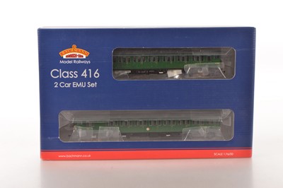 Lot 275 - Bachmann 00 gauge boxed 31-379 BR SR green Class 416 2EPB EMU 5771 2-Car set