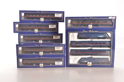 Lot 309 - Lima OO Gauge GNER Class 125 Highspeed Train Pack and Additional Coaches (7)