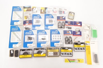 Lot 409 - Various Ex Shop Stock 00 Gauge Accessories by Dapol Woodland Scenics Tidy Track Bachmann Expo, Trix, Diall (31)