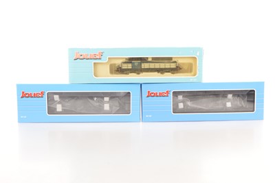 Lot 424 - Jouef French HO Gauge Electric and Diesel Locomotives (3)