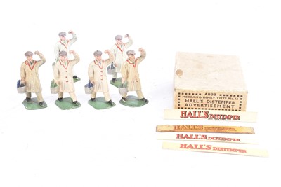 Lot 133 - Hornby Dinky Toys 0 Gauge Hall's Distemper boxed and unboxed Sets
