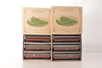 Lot 567 - Ace Modern Issue 0 Gauge Western Region BR B Set Coach Packs (2)
