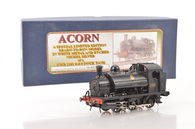 Lot 605 - Acorn Model 0 Gauge Finescale Kitbuilt 0-6-0 BR black Ex GWR class 1361 Saddle Tank Loco