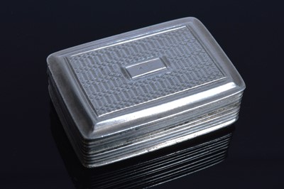 Lot 336 - A George IV silver vinaigrette by Ledsam Vale Wheeler
