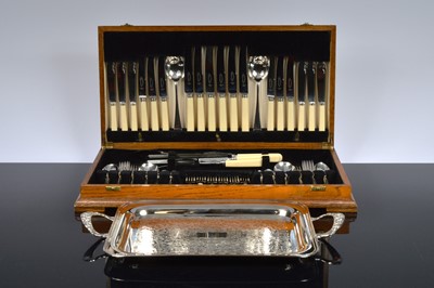 Lot 417 - A canteen of c1960s cutlery