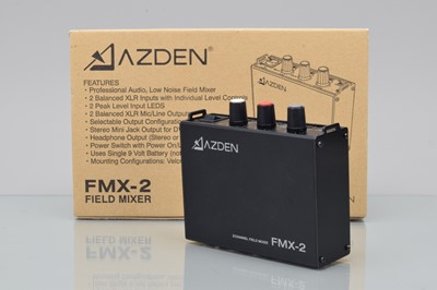 Lot 100 - An Azden FMX-2 Two Chanel Field Mixer