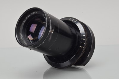 Lot 119 - A Taylor Hobson Ortal 8 Inch f/4 T4.5 TV Lens