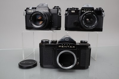 Lot 161 - Two Asahi Pentax ES SLR Camera