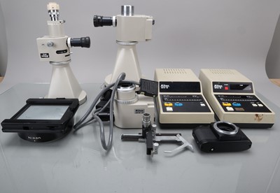 Lot 173 - Nikon Microscope Accessories