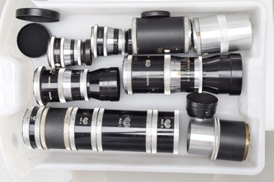 Lot 270 - Four Agilux Telephoto Lenses