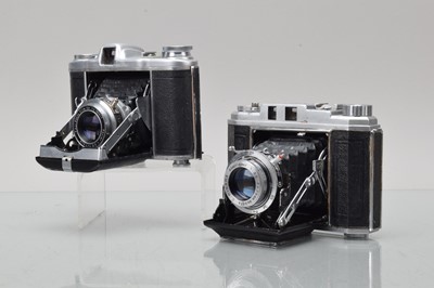 Lot 343 - Two Dual Format Folding Cameras