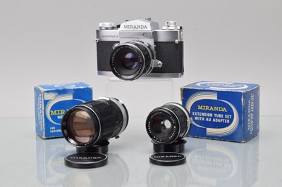 Lot 357 - A Miranda Sensorex II SLR Camera