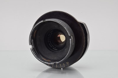 Lot 460 - A Taylor Hobson Ortal 2 Inch 50mm f/2 T2.3 TV Lens