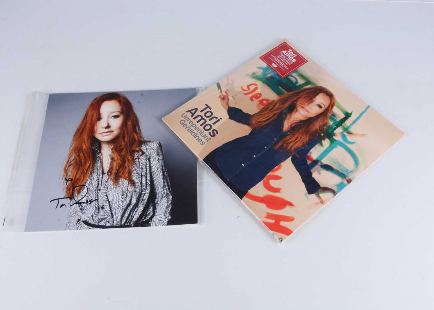 Lot 52 - Tori Amos LP / Signed