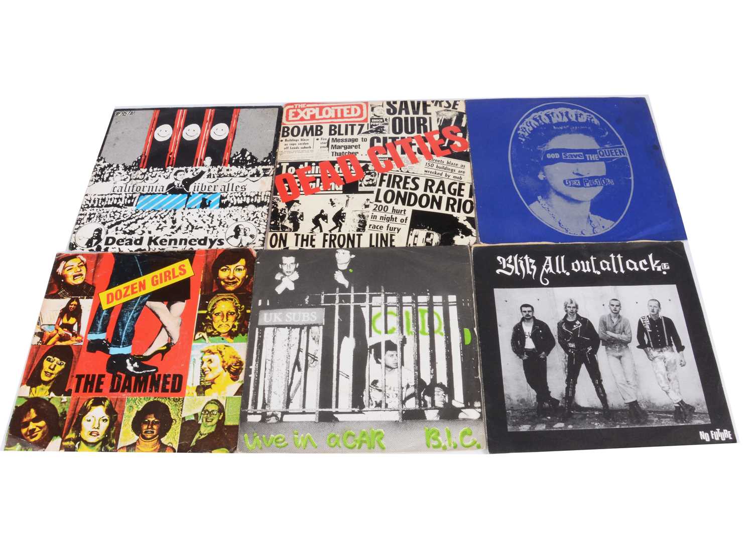 Lot 87 - Punk / Anarcho 7" Singles