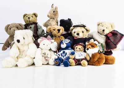 Lot 70 - A  large selection of recent manufactured Teddy Bears