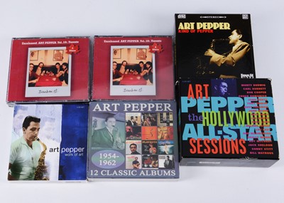 Lot 333 - Art Pepper CD Box Sets