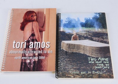 Lot 382 - Tori Amos / Tour Itineraries