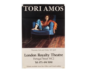 Lot 422 - Tori Amos UK Concert Poster