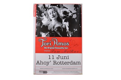 Lot 429 - Tori Amos Concert Poster / Signed