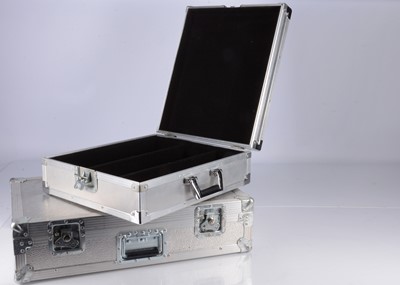 Lot 451 - Metal CD Flight Cases