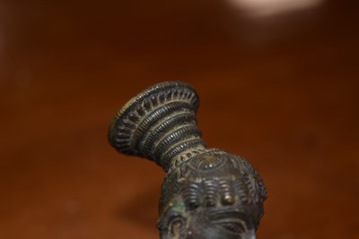 Lot 17 - A bronze figure of Krishna the Butter Thief