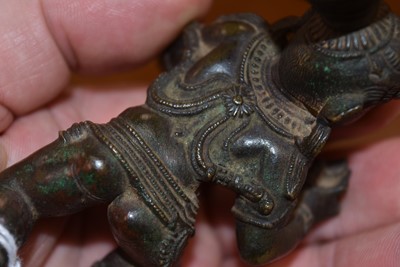 Lot 17 - A bronze figure of Krishna the Butter Thief