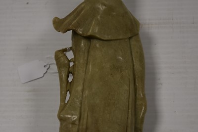 Lot 45 - A Chinese Soapstone carving of Guanyin