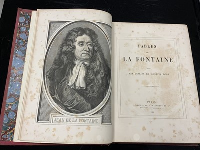 Lot 287 - Illustrated - Gustave Doré (1832-1883)  - Jean De La Fontaine "Fables De La Fontaine"