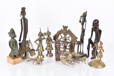 Lot 398 - A good collection of Tribal Metalware
