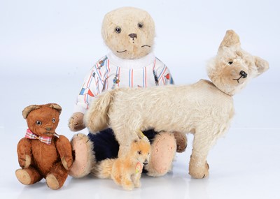 Lot 117 - Two French teddy bears