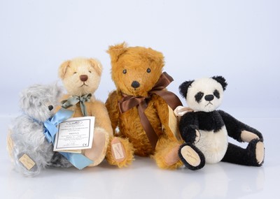 Lot 139 - Four limited edition Dean's Rag Book Co. teddy bears