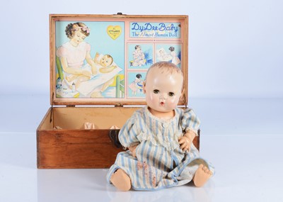 Lot 147 - A 1940s Effanbee Dy-Dee Baby doll