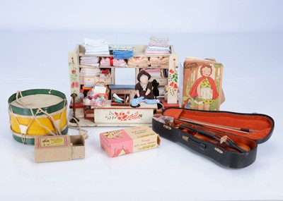 Lot 438 - Au Bouton D'Or' dolls' house haberdashery shop