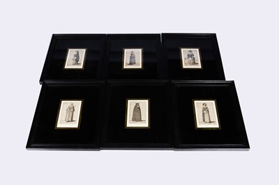 Lot 480 - Six 17th century etchings by Wenceslaus Hollar